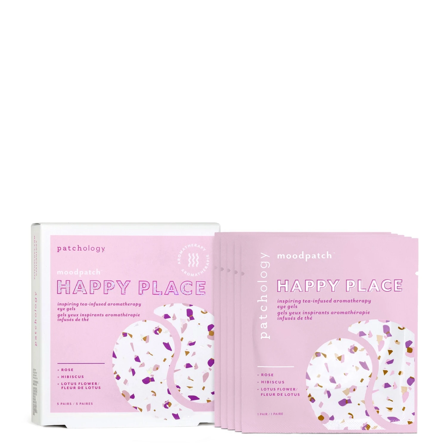 Patchology MoodPatch Happy Place Eye Gels 5 Pack 2 Patchology MoodPatch Happy Place Eye Gels 5 Pack - Image 2